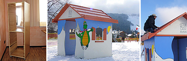 Schulbedarf und Starterhaus Skischule
