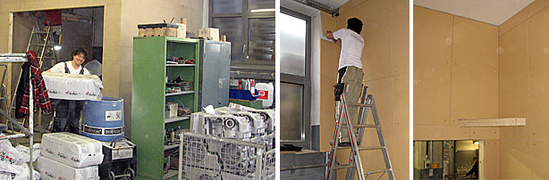 Aluminium Giesserei Villingen - Wanddämmung